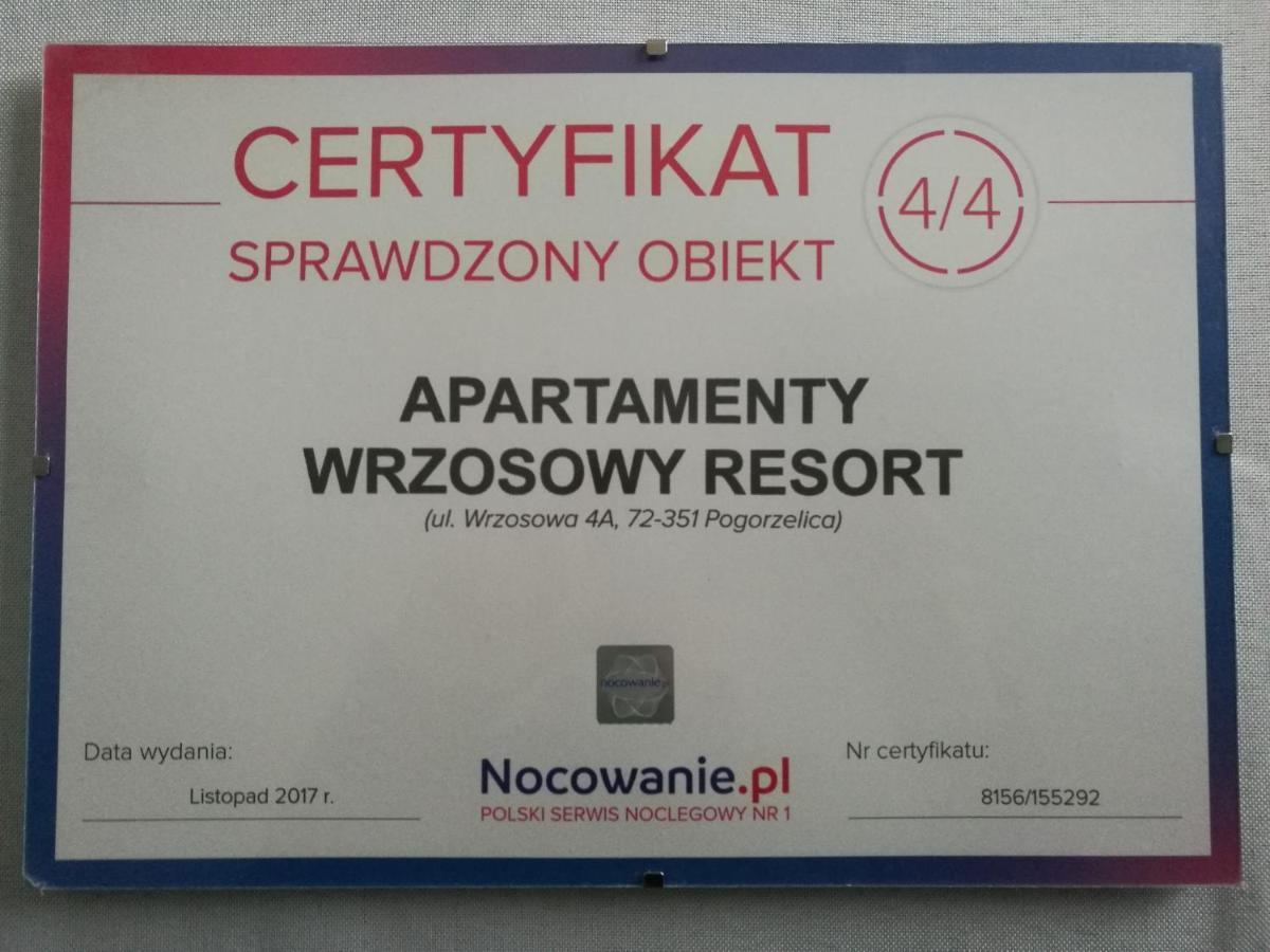 Wrzosowy Resort Pogorzelica Apartament Perlowy Sea&Forest Pogorzelica (Gmina Rewal) Εξωτερικό φωτογραφία